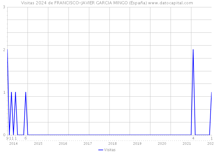 Visitas 2024 de FRANCISCO-JAVIER GARCIA MINGO (España) 