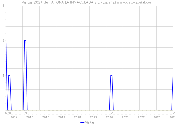 Visitas 2024 de TAHONA LA INMACULADA S.L. (España) 