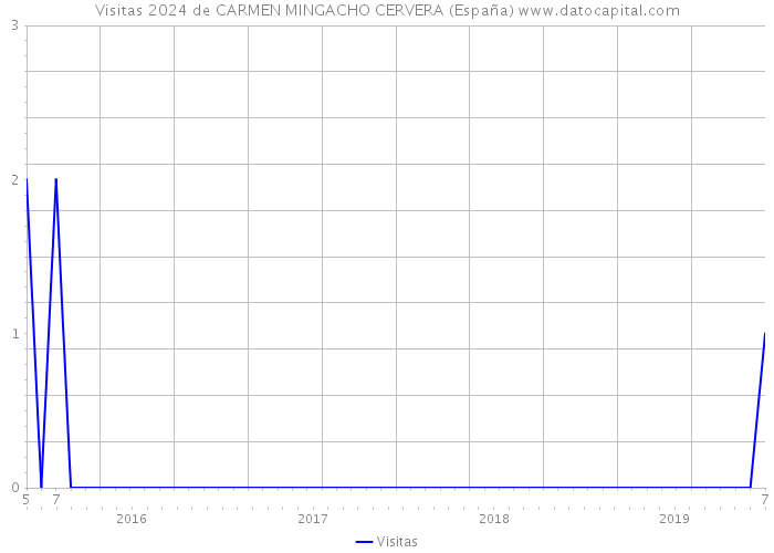 Visitas 2024 de CARMEN MINGACHO CERVERA (España) 
