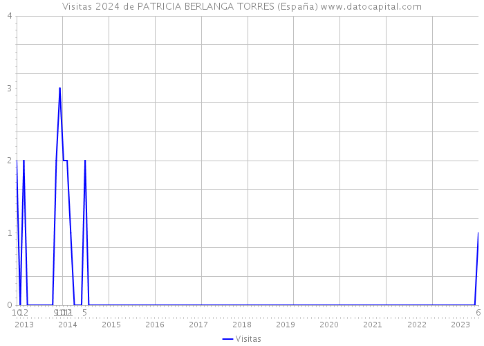 Visitas 2024 de PATRICIA BERLANGA TORRES (España) 