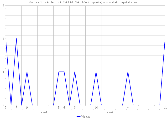 Visitas 2024 de LIZA CATALINA LIZA (España) 