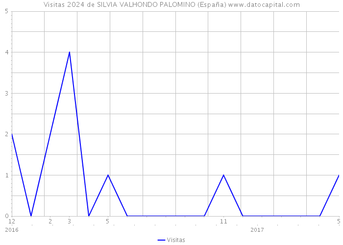 Visitas 2024 de SILVIA VALHONDO PALOMINO (España) 