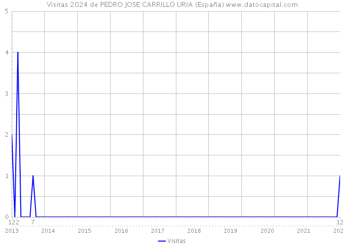 Visitas 2024 de PEDRO JOSE CARRILLO URIA (España) 