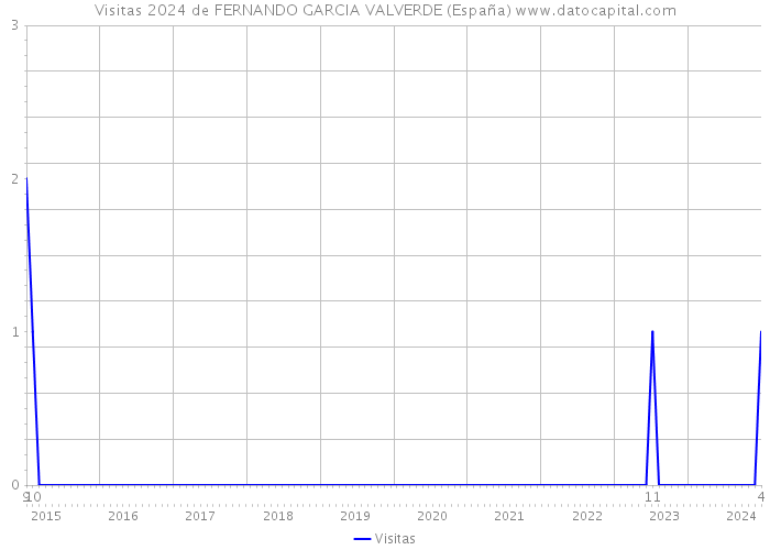 Visitas 2024 de FERNANDO GARCIA VALVERDE (España) 