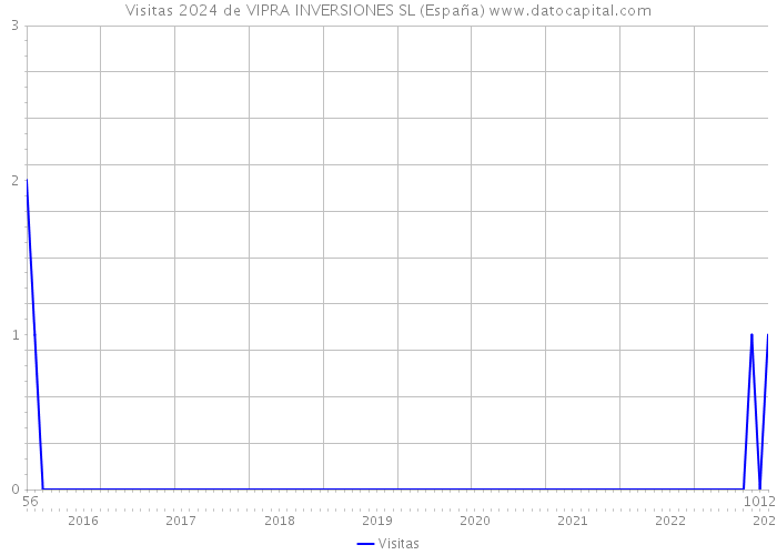 Visitas 2024 de VIPRA INVERSIONES SL (España) 