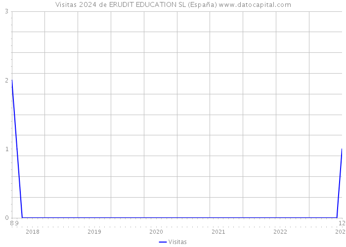 Visitas 2024 de ERUDIT EDUCATION SL (España) 