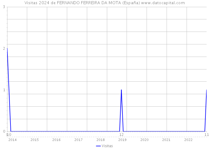 Visitas 2024 de FERNANDO FERREIRA DA MOTA (España) 