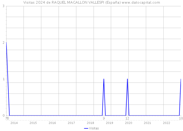 Visitas 2024 de RAQUEL MAGALLON VALLESPI (España) 