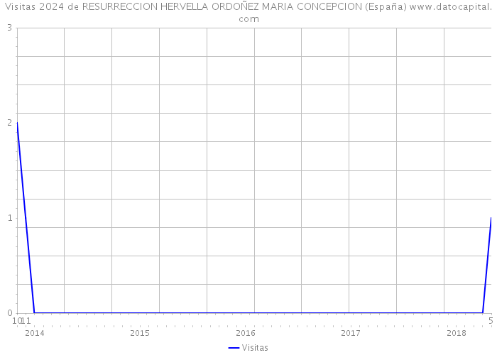 Visitas 2024 de RESURRECCION HERVELLA ORDOÑEZ MARIA CONCEPCION (España) 