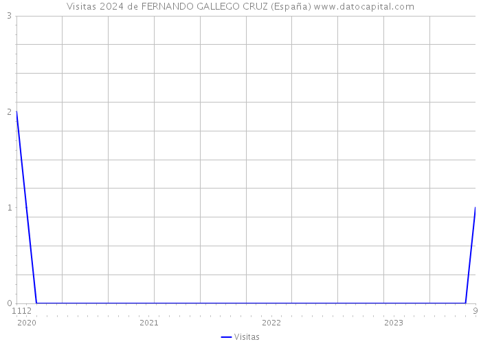 Visitas 2024 de FERNANDO GALLEGO CRUZ (España) 