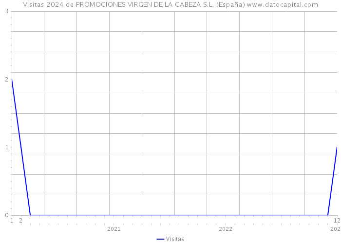 Visitas 2024 de PROMOCIONES VIRGEN DE LA CABEZA S.L. (España) 