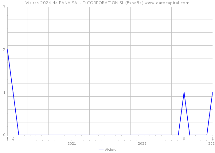 Visitas 2024 de PANA SALUD CORPORATION SL (España) 