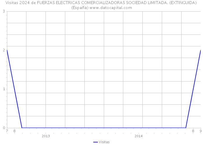 Visitas 2024 de FUERZAS ELECTRICAS COMERCIALIZADORAS SOCIEDAD LIMITADA. (EXTINGUIDA) (España) 