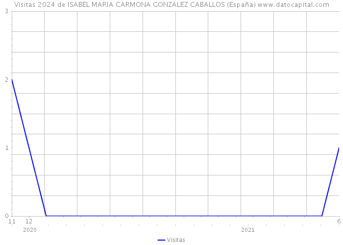 Visitas 2024 de ISABEL MARIA CARMONA GONZALEZ CABALLOS (España) 
