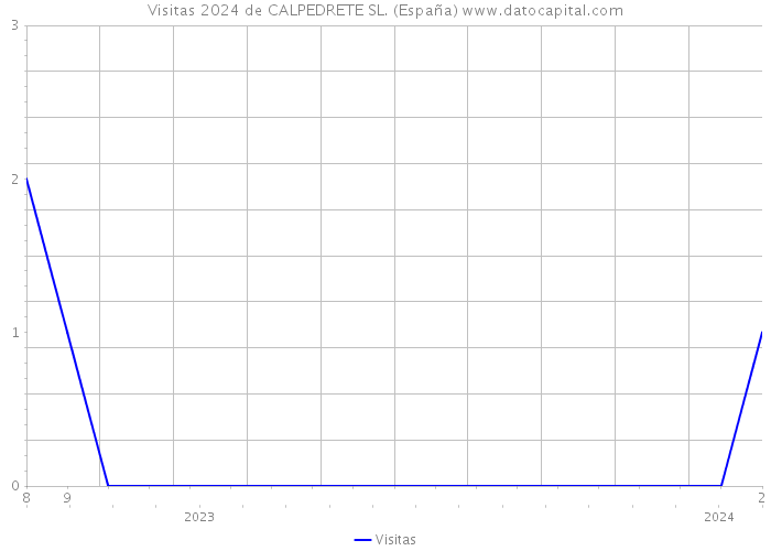 Visitas 2024 de CALPEDRETE SL. (España) 