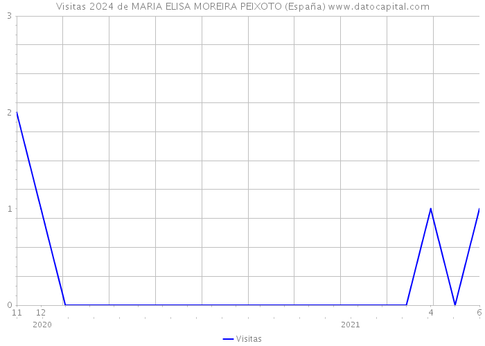 Visitas 2024 de MARIA ELISA MOREIRA PEIXOTO (España) 