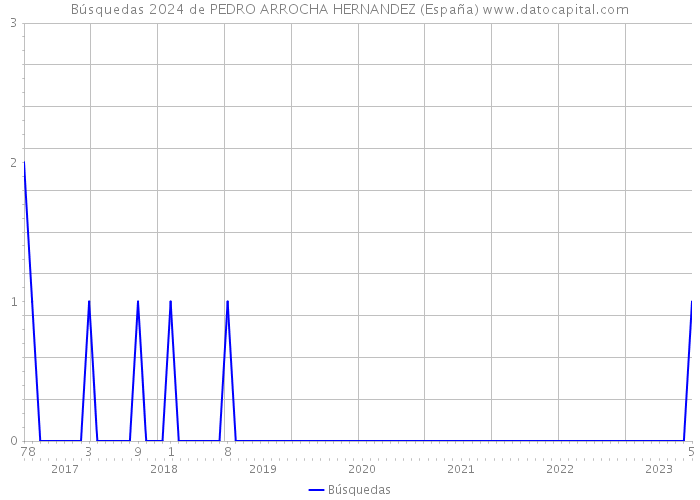 Búsquedas 2024 de PEDRO ARROCHA HERNANDEZ (España) 