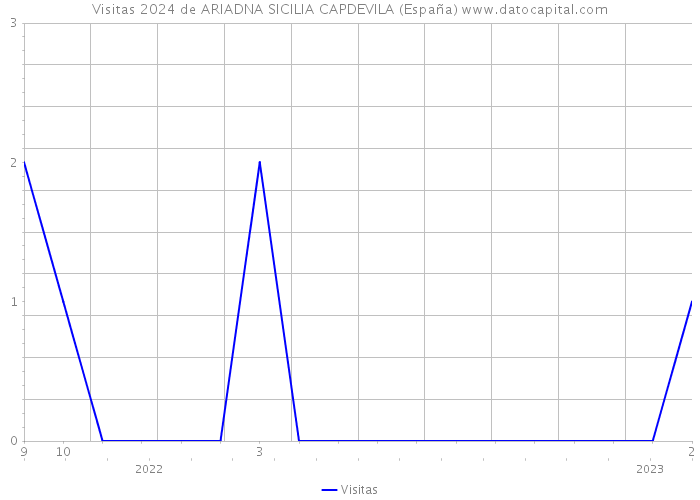 Visitas 2024 de ARIADNA SICILIA CAPDEVILA (España) 