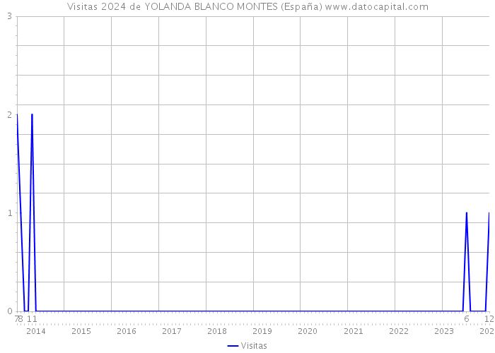 Visitas 2024 de YOLANDA BLANCO MONTES (España) 