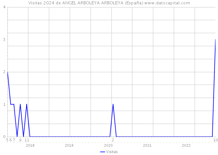 Visitas 2024 de ANGEL ARBOLEYA ARBOLEYA (España) 
