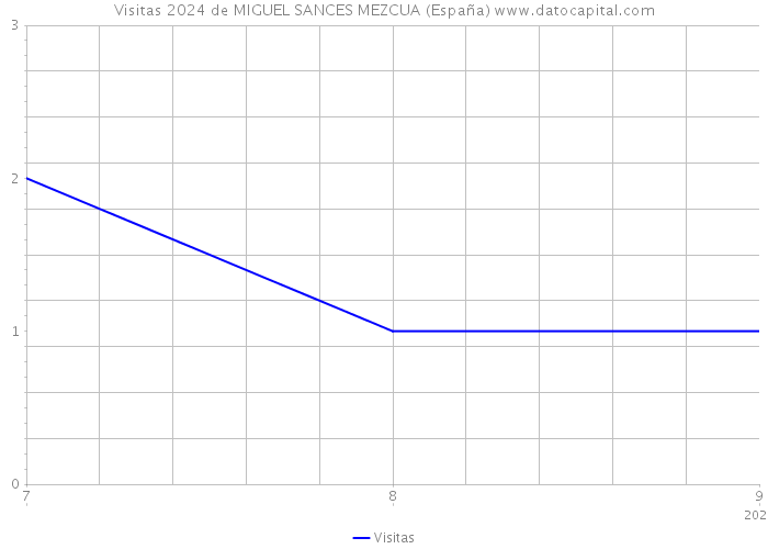 Visitas 2024 de MIGUEL SANCES MEZCUA (España) 