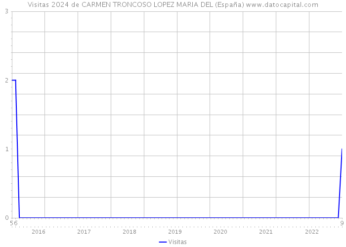 Visitas 2024 de CARMEN TRONCOSO LOPEZ MARIA DEL (España) 