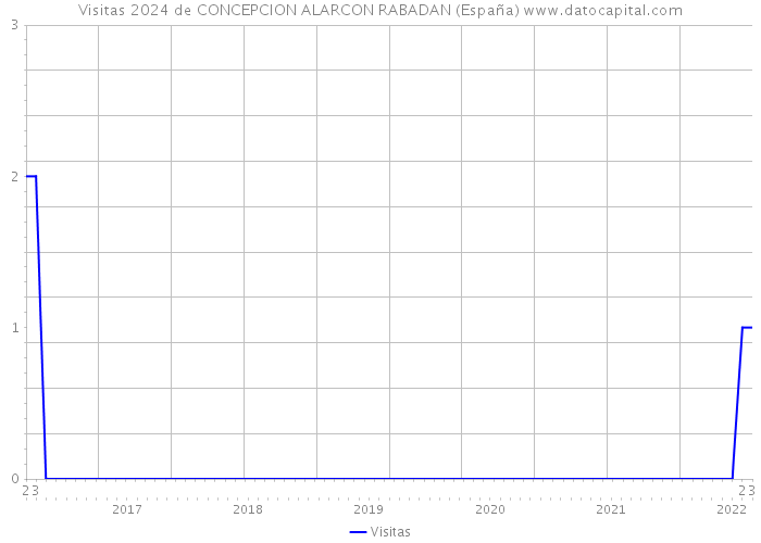 Visitas 2024 de CONCEPCION ALARCON RABADAN (España) 