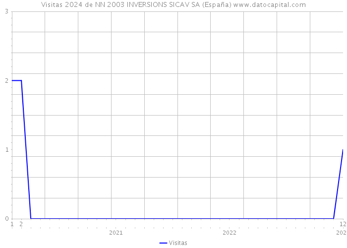 Visitas 2024 de NN 2003 INVERSIONS SICAV SA (España) 