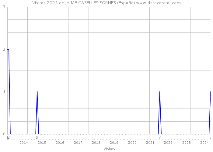 Visitas 2024 de JAIME CASELLES FORNES (España) 