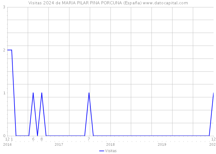 Visitas 2024 de MARIA PILAR PINA PORCUNA (España) 