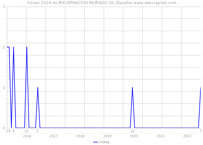 Visitas 2024 de ENCARNACION MURADO GIL (España) 