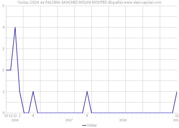 Visitas 2024 de PALOMA SANCHEZ MOLINI MONTES (España) 