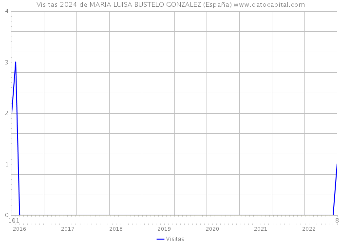 Visitas 2024 de MARIA LUISA BUSTELO GONZALEZ (España) 