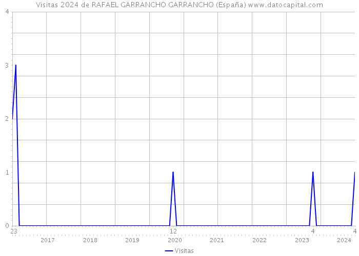 Visitas 2024 de RAFAEL GARRANCHO GARRANCHO (España) 