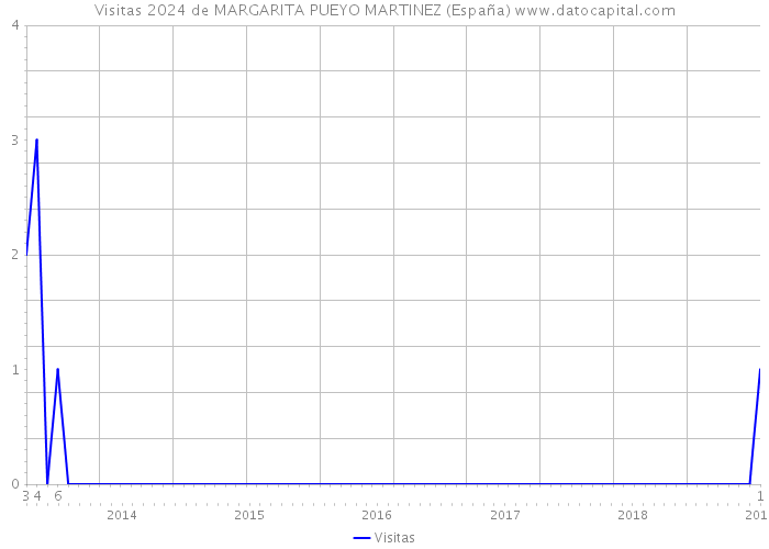 Visitas 2024 de MARGARITA PUEYO MARTINEZ (España) 