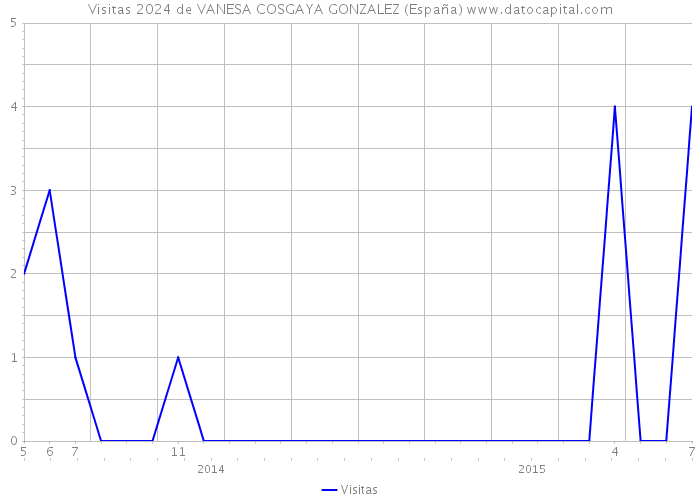 Visitas 2024 de VANESA COSGAYA GONZALEZ (España) 