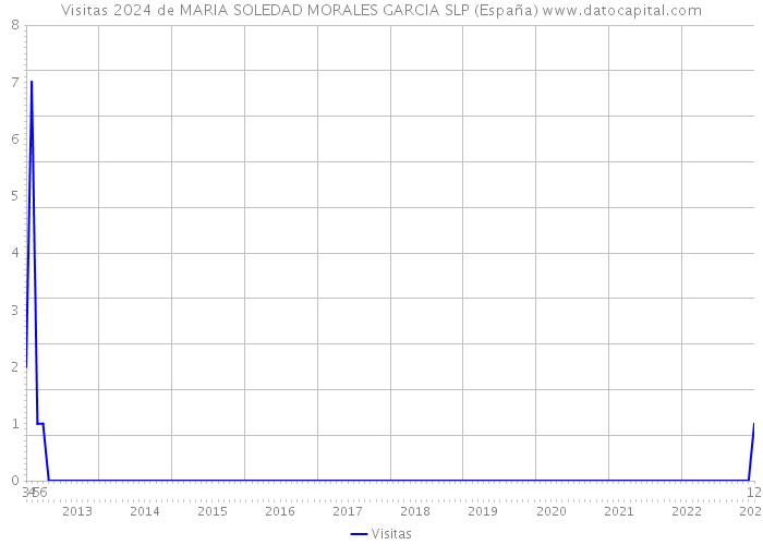Visitas 2024 de MARIA SOLEDAD MORALES GARCIA SLP (España) 