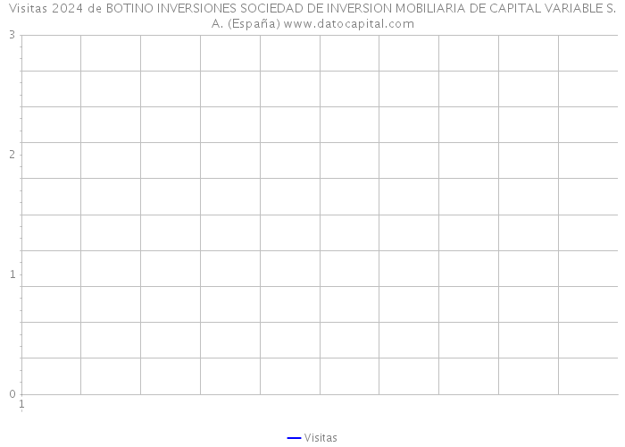 Visitas 2024 de BOTINO INVERSIONES SOCIEDAD DE INVERSION MOBILIARIA DE CAPITAL VARIABLE S.A. (España) 