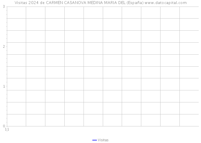 Visitas 2024 de CARMEN CASANOVA MEDINA MARIA DEL (España) 