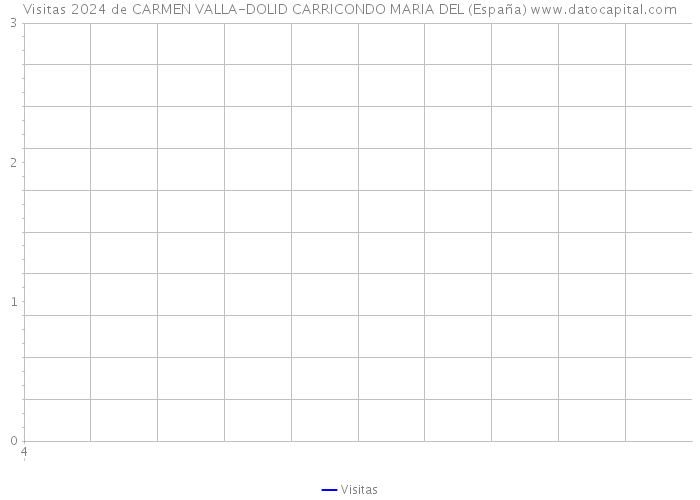 Visitas 2024 de CARMEN VALLA-DOLID CARRICONDO MARIA DEL (España) 