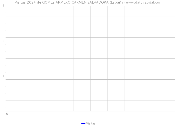 Visitas 2024 de GOMEZ ARMERO CARMEN SALVADORA (España) 