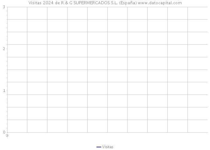 Visitas 2024 de R & G SUPERMERCADOS S.L. (España) 
