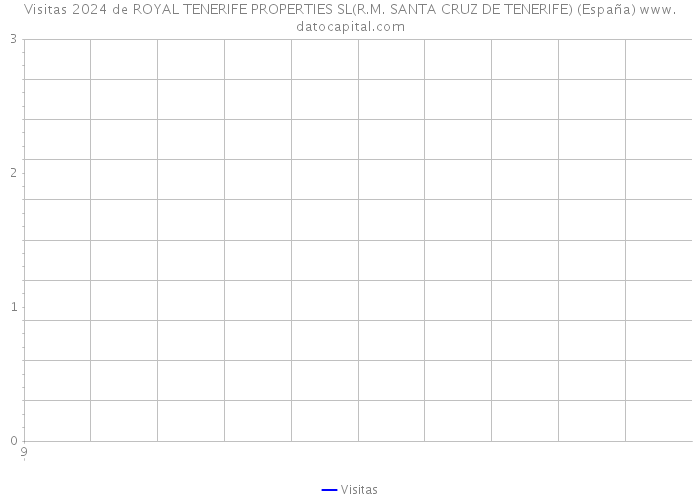 Visitas 2024 de ROYAL TENERIFE PROPERTIES SL(R.M. SANTA CRUZ DE TENERIFE) (España) 