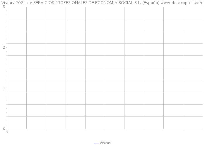 Visitas 2024 de SERVICIOS PROFESIONALES DE ECONOMIA SOCIAL S.L. (España) 