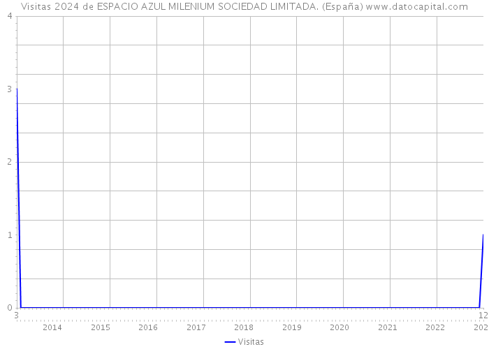 Visitas 2024 de ESPACIO AZUL MILENIUM SOCIEDAD LIMITADA. (España) 