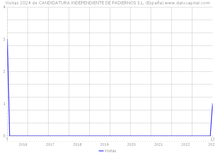 Visitas 2024 de CANDIDATURA INDEPENDIENTE DE PADIERNOS S.L. (España) 