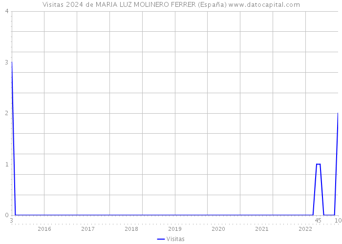 Visitas 2024 de MARIA LUZ MOLINERO FERRER (España) 