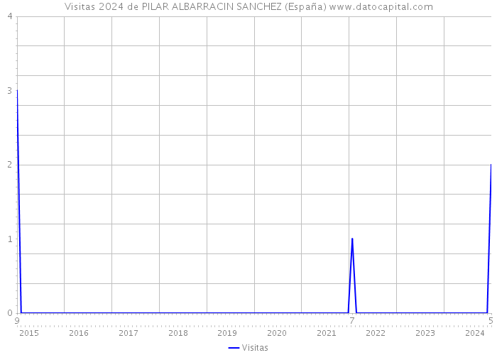 Visitas 2024 de PILAR ALBARRACIN SANCHEZ (España) 