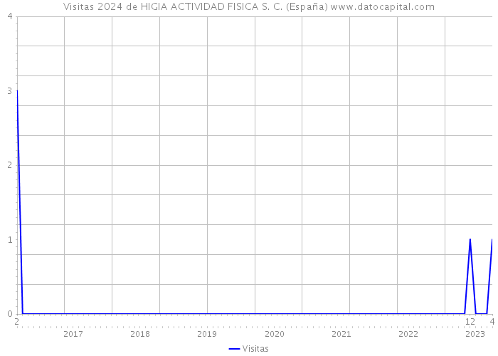 Visitas 2024 de HIGIA ACTIVIDAD FISICA S. C. (España) 