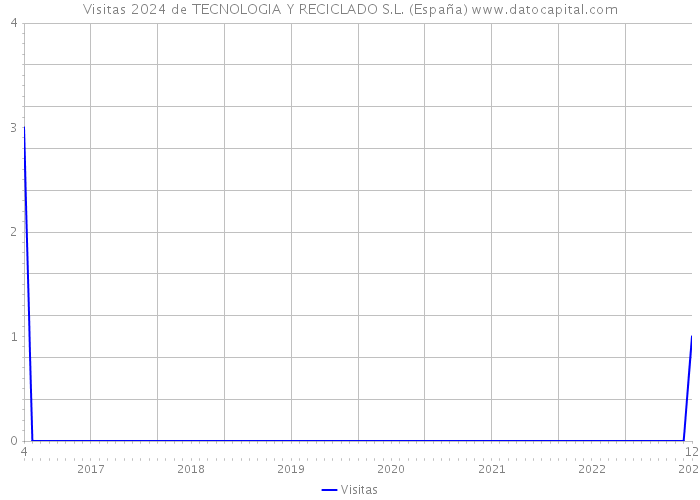 Visitas 2024 de TECNOLOGIA Y RECICLADO S.L. (España) 